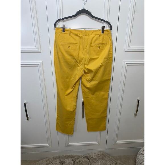 Talbots Signature Women's Yellow Chino Pants Size 6 Casual Solid Style - Picture 9 of 9